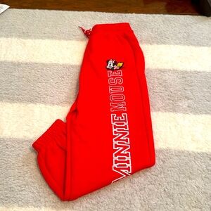 Brand new Disney Parks girls sweatpants. Size 5/6.